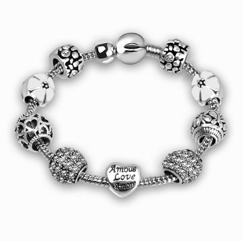 Good Quality Womens Bracelet With Different Colour Charm Girls Wirstband For Party Wear Jewelry